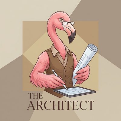 Flamingua mascot building — German word order guide