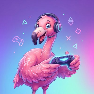 Flamingua mascot gaming — German modal verbs guide